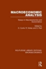 Macroeconomic Analysis : Essays in macroeconomics and econometrics - Book