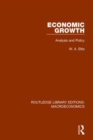 Economic Growth : Analysis and Policy - Book