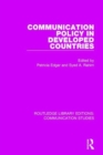 Communication Policy in Developed Countries - Book