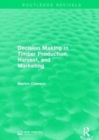 Decision Making in Timber Production, Harvest, and Marketing - Book