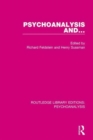 Psychoanalysis and ... - Book
