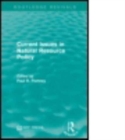 Current Issues in Natural Resource Policy - Book