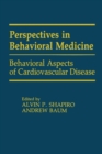Behavioral Aspects of Cardiovascular Disease - Book