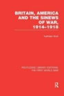 Britain, America and the Sinews of War 1914-1918 (RLE The First World War) - Book