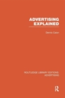 Advertising Explained - Book