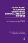 David Hume: Dialogues Concerning Natural Religion In Focus - Book