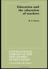 Education and the Education of Teachers - Book