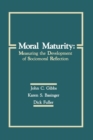 Moral Maturity : Measuring the Development of Sociomoral Reflection - Book