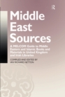 Middle East Sources : A MELCOM Guide to Middle Eastern and Islamic Books and Materials in the United Kingdom and Irish Libraries - Book