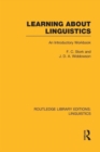 Learning about Linguistics - Book