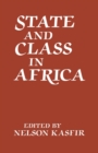 State and Class in Africa - Book