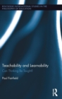 Teachability and Learnability : Can Thinking Be Taught? - Book