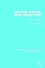 Nation, State and Territory : A Political Geography - Book