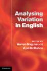 Analysing Variation in English - eBook