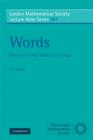 Words : Notes on Verbal Width in Groups - eBook