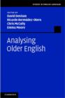 Analysing Older English - eBook