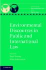 Environmental Discourses in Public and International Law - eBook