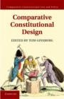 Comparative Constitutional Design - Tom Ginsburg