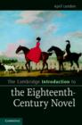 Cambridge Introduction to the Eighteenth-Century Novel - eBook