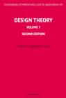 Design Theory: Volume 1 - eBook