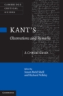 Kant's Observations and Remarks : A Critical Guide - eBook