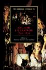 Cambridge Companion to English Literature, 1740-1830 - eBook