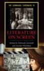 The Cambridge Companion to Literature on Screen - eBook