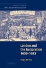 London and the Restoration, 1659-1683 - eBook