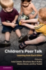 Children's Peer Talk : Learning from Each Other - eBook