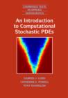An Introduction to Computational Stochastic PDEs - eBook