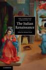 Cambridge Companion to the Italian Renaissance - eBook