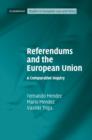 Referendums and the European Union : A Comparative Inquiry - eBook