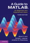 A Guide to MATLAB® : For Beginners and Experienced Users - eBook