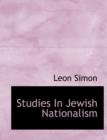 Studies in Jewish Nationalism - Book