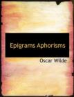 Epigrams Aphorisms - Book