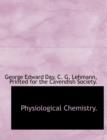 Physiological Chemistry. - Book