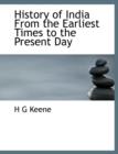 History of India from the Earliest Times to the Present Day - Book