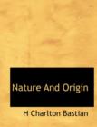 Nature and Origin - Book