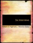 Six Interviews - Book