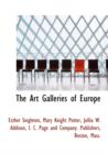 The Art Galleries of Europe - Book