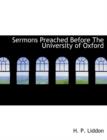 Sermons Preached Before the University of Oxford - Book