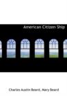 American Citizen Ship - Book