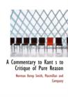 A Commentary to Kant S to Critique of Pure Reason - Book