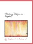 History of Religion in England - Book