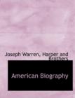 American Biography - Book