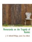 Memoranda on the Tragedy of Hamlet - Book