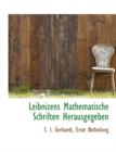 Leibnizens Mathematische Schriften Herausgegeben - Book