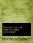 Essays on Natural History Chiefly Ornithology - Book