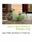 Letters of Henry Brevoort to Washington Irving - Book