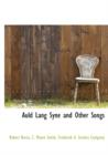 Auld Lang Syne and Other Songs - Book